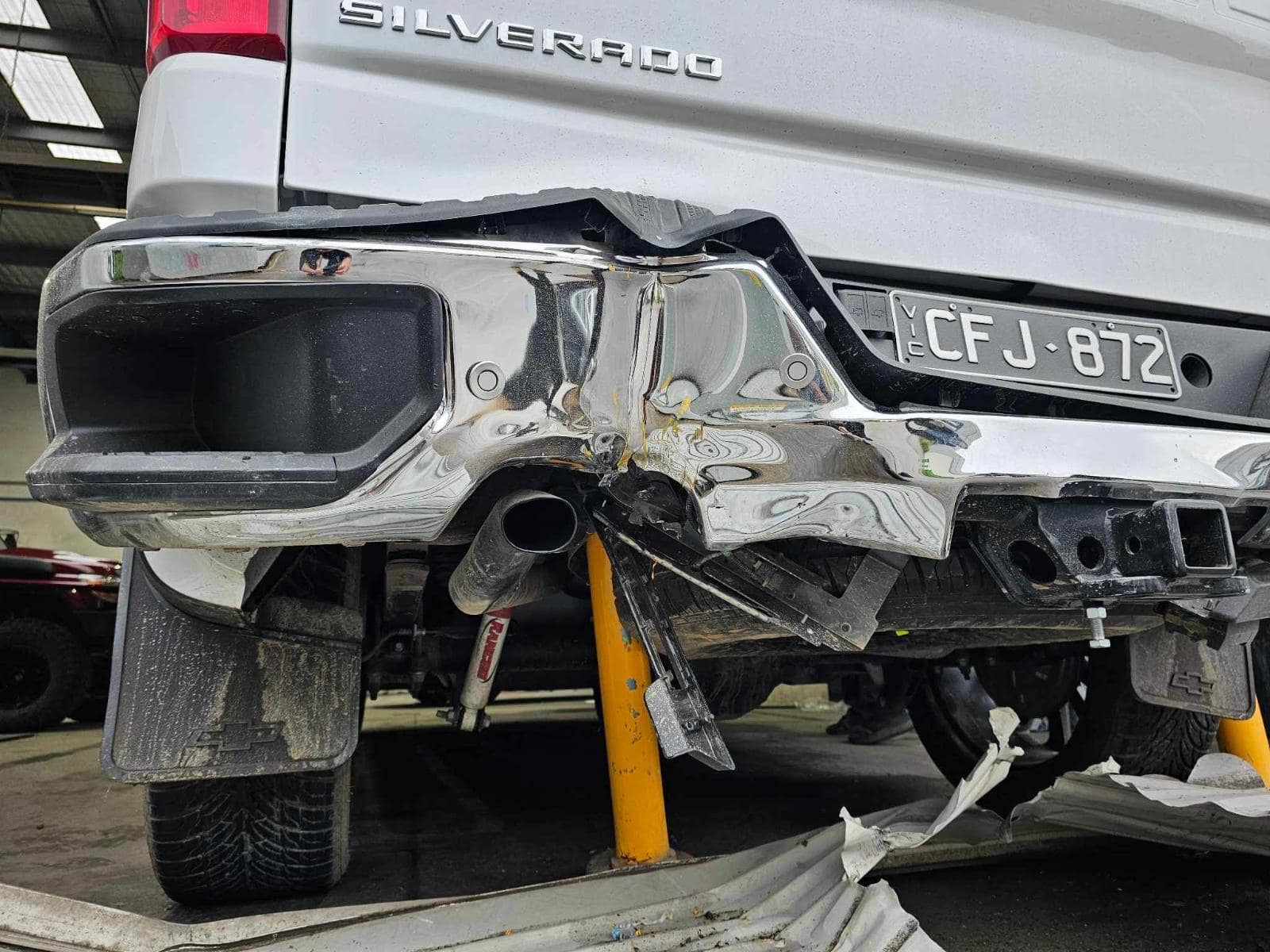 Supamaxx Bollard Stopping Ram Raid