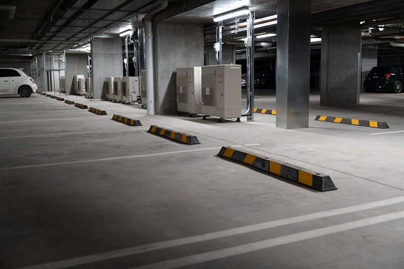 Underground Car Park (Wheel Stops)